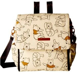 Disney's Winnie the Pooh Boxy Diaper Bag Backpack by Petunia Pickle Bottom